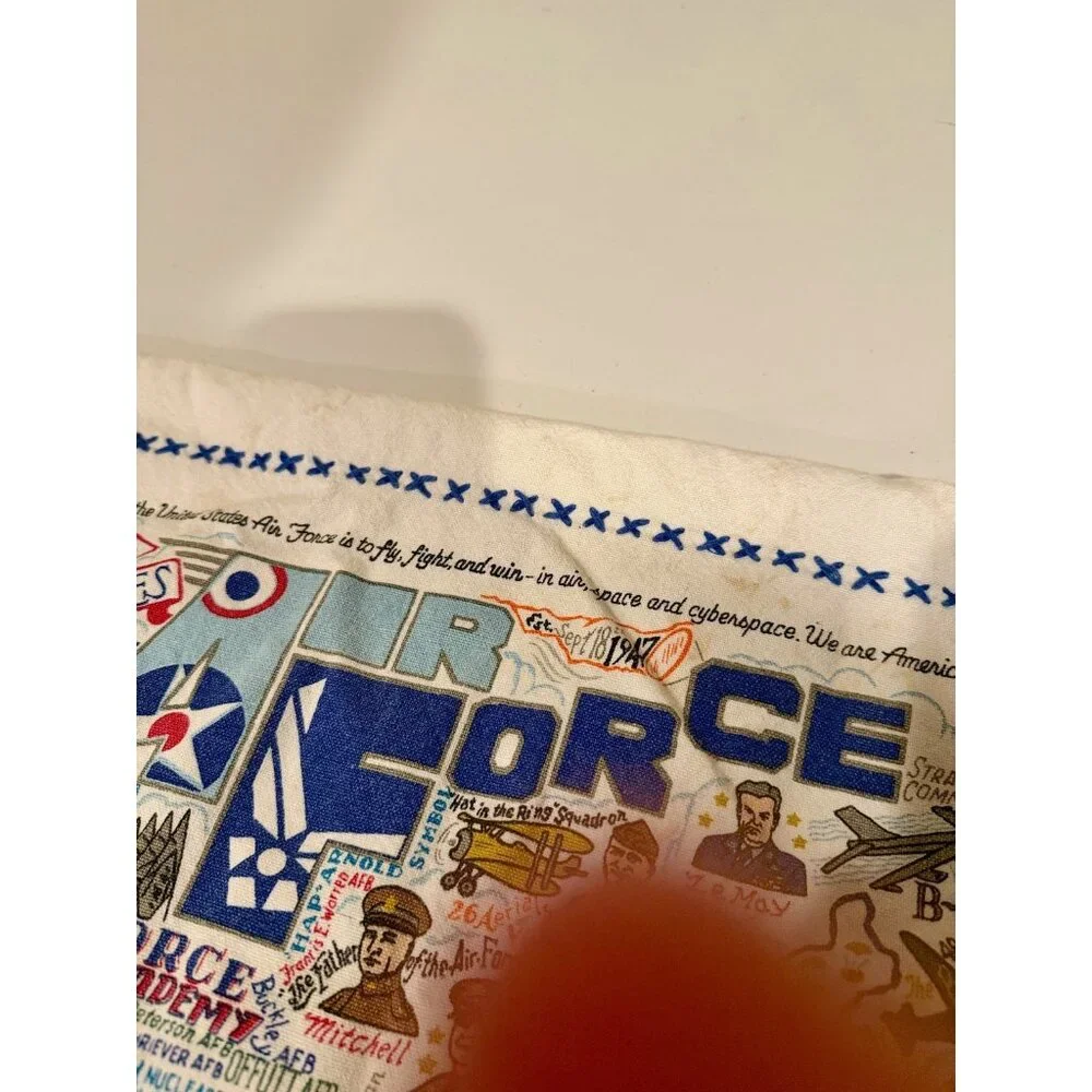 Vintage Catstudio‎ Military Collection US Air Force Kitchen Dish Towel Retro